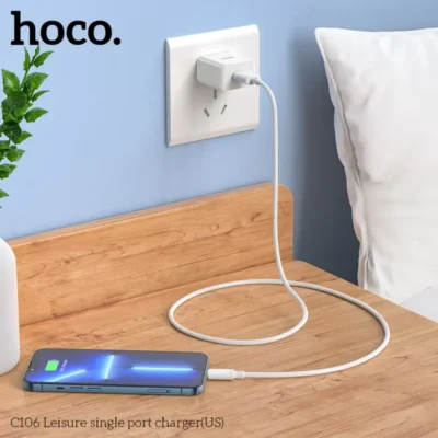 Cốc Sạc Hoco C106 Leisure – Thiết Kế Tối Giản - Ảnh 10
