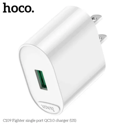 Cốc Sạc Hoco C109 Fighter (Single Port QC3.0) – Sạc Nhanh 18W Cốc Sạc Hoco C109 Fighter (Single Port QC3.0) – Sạc Nhanh 18W - Ảnh 5