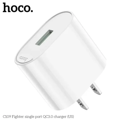 Cốc Sạc Hoco C109 Fighter (Single Port QC3.0) – Sạc Nhanh 18W Cốc Sạc Hoco C109 Fighter (Single Port QC3.0) – Sạc Nhanh 18W - Ảnh 7