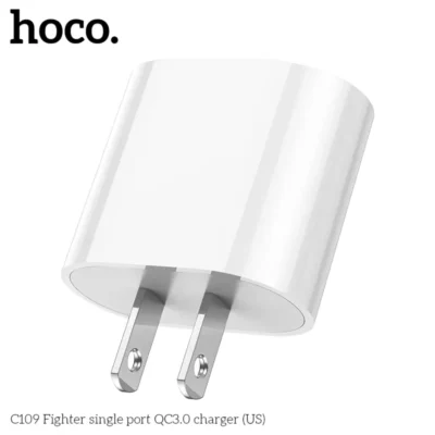 Cốc Sạc Hoco C109 Fighter (Single Port QC3.0) – Sạc Nhanh 18W Cốc Sạc Hoco C109 Fighter (Single Port QC3.0) – Sạc Nhanh 18W - Ảnh 8