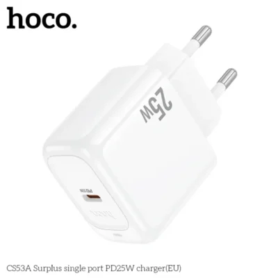Cốc Sạc Hoco Surplus CS53A PD25W (EU) – Sạc Siêu Nhanh Cốc Sạc Hoco Surplus CS53A PD25W (EU) – Sạc Siêu Nhanh - Ảnh 6