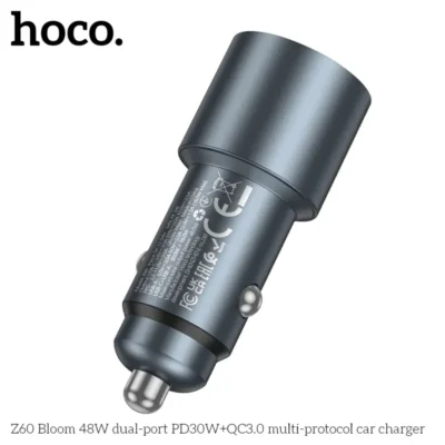 Tẩu Sạc Ô Tô Hoco Z60 Bloom 48W Cổng Kép PD30W + QC3.0 Tẩu Sạc Ô Tô Hoco Z60 Bloom 48W Cổng Kép PD30W + QC3.0 - Ảnh 4