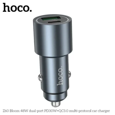 Tẩu Sạc Ô Tô Hoco Z60 Bloom 48W Cổng Kép PD30W + QC3.0 Tẩu Sạc Ô Tô Hoco Z60 Bloom 48W Cổng Kép PD30W + QC3.0 - Ảnh 5