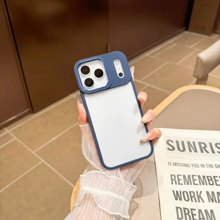 Ốp Lưng Ligkus Viền Màu Cam Nhôm