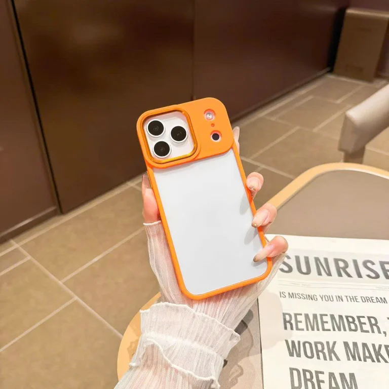 Ốp Lưng Ligkus Viền Màu Cam Nhôm - Ảnh 9