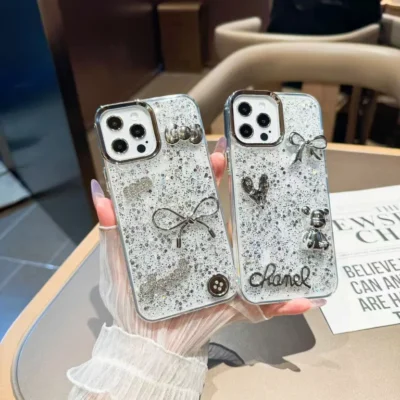 Ốp Lưng Nhũ Blink Gắn Charm - Ảnh 11