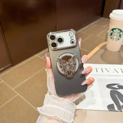 Ốp Lưng Tráng Bạc Gắn iRing - Ảnh 3