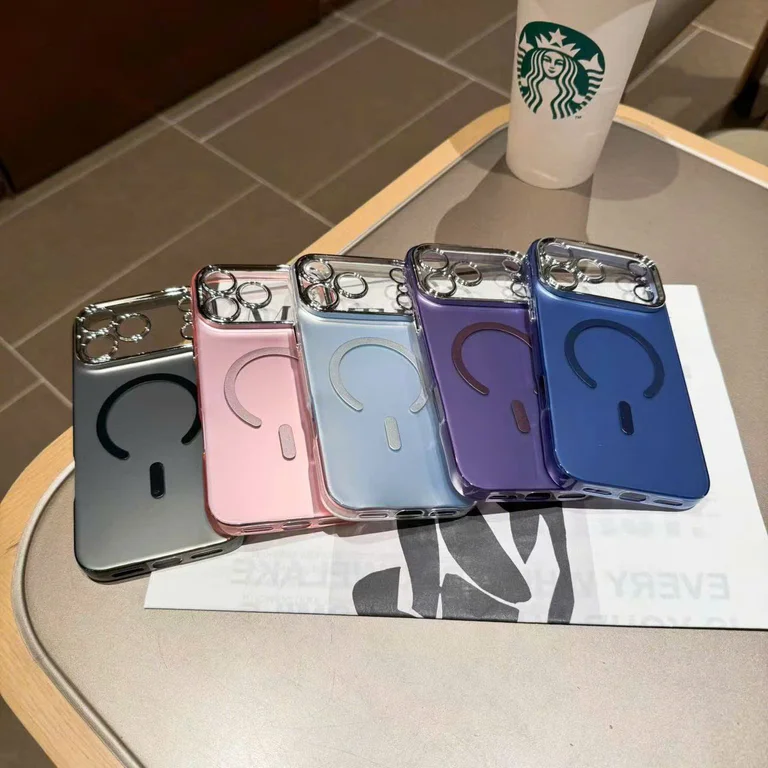 Ốp Lưng Tráng Bạc Giả Từ Tính