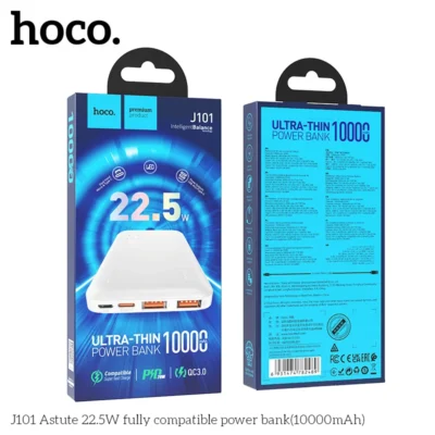 Pin Sạc Dự Phòng Hoco J101 Astute 22.5W (10000mAh) – Siêu Mỏng Pin Sạc Dự Phòng Hoco J101 Astute 22.5W (10000mAh) – Siêu Mỏng - Ảnh 5