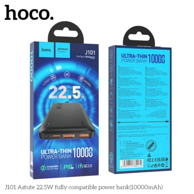 Pin Sạc Dự Phòng Hoco J101 Astute 22.5W (10000mAh) – Siêu Mỏng Pin Sạc Dự Phòng Hoco J101 Astute 22.5W (10000mAh) – Siêu Mỏng - Ảnh 6
