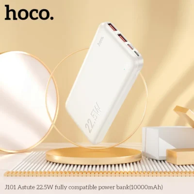 Pin Sạc Dự Phòng Hoco J101 Astute 22.5W (10000mAh) – Siêu Mỏng Pin Sạc Dự Phòng Hoco J101 Astute 22.5W (10000mAh) – Siêu Mỏng - Ảnh 2