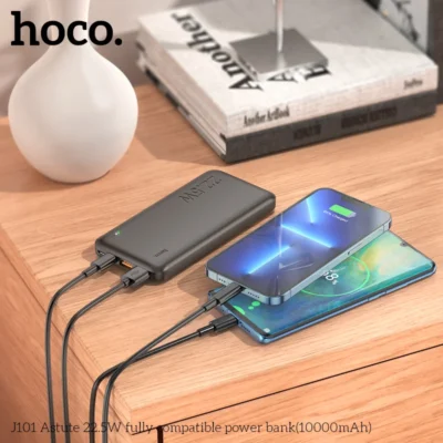 Pin Sạc Dự Phòng Hoco J101 Astute 22.5W (10000mAh) – Siêu Mỏng Pin Sạc Dự Phòng Hoco J101 Astute 22.5W (10000mAh) – Siêu Mỏng - Ảnh 3