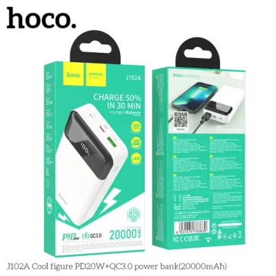 Pin Sạc Dự Phòng Hoco J102A Cool Figure PD20W 20000mAh - Ảnh 4