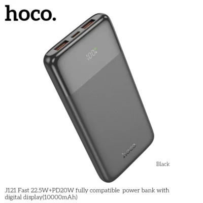 Pin Sạc Dự Phòng Hoco J121 Fast 22.5W+PD20W Có Màn Hình Kỹ Thuật Số (10000MAH) - Ảnh 4