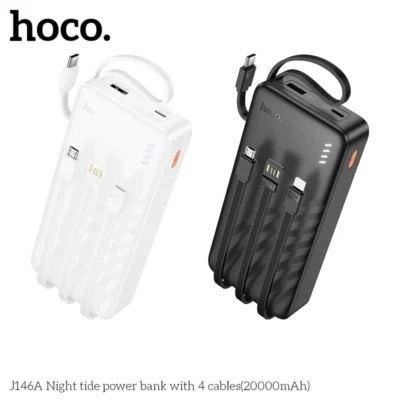 Pin Sạc Dự Phòng Hoco J146 – Tích Hợp 4 Dây Cáp, Dung Lượng 10000mAh - Ảnh 8