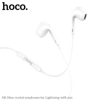 Tai Nghe Hoco M1 Max iPhone Chân Lightning Có Mic - Ảnh 2