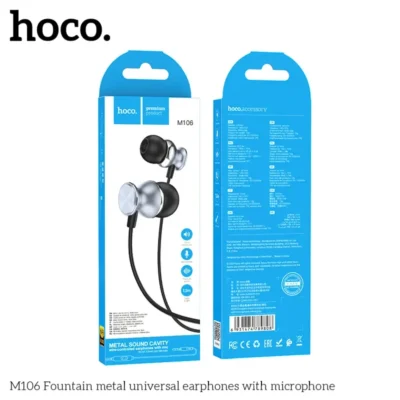 Tai nghe đa năng kim loại Hoco M106 có micro Tai nghe đa năng kim loại Hoco M106 có micro - Ảnh 4
