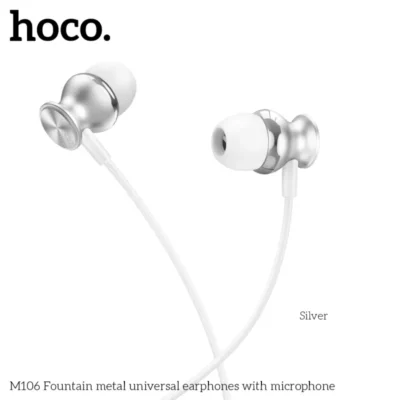 Tai nghe đa năng kim loại Hoco M106 có micro Tai nghe đa năng kim loại Hoco M106 có micro - Ảnh 6