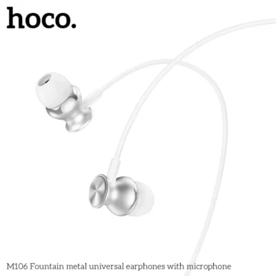 Tai nghe đa năng kim loại Hoco M106 có micro Tai nghe đa năng kim loại Hoco M106 có micro - Ảnh 8