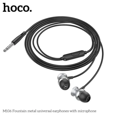 Tai nghe đa năng kim loại Hoco M106 có micro Tai nghe đa năng kim loại Hoco M106 có micro - Ảnh 9