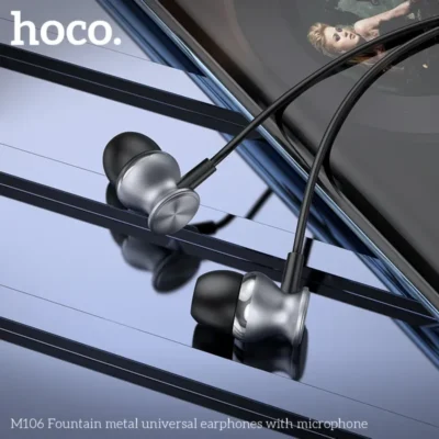 Tai nghe đa năng kim loại Hoco M106 có micro Tai nghe đa năng kim loại Hoco M106 có micro - Ảnh 10