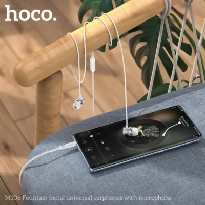 Tai nghe đa năng kim loại Hoco M106 có micro Tai nghe đa năng kim loại Hoco M106 có micro - Ảnh 11