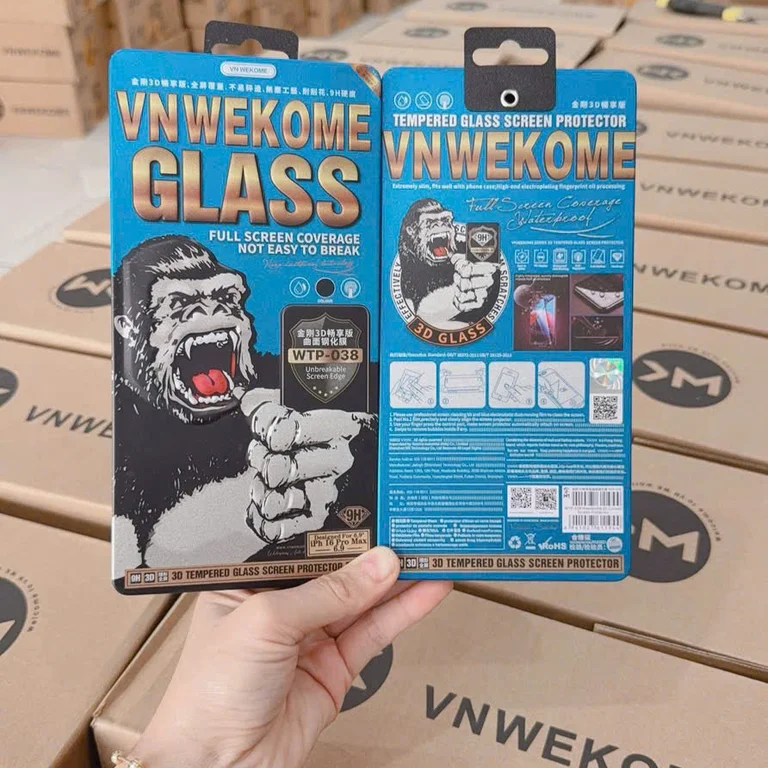 Cường Lực Wekome Hộp Sắt