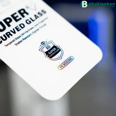 Sỉ Kính Cường Lực iPhone Không Viền Đen Có Màng Loa Cao Cấp - Ảnh 6