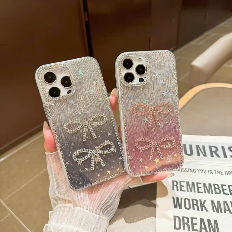 Ốp Viền Sao Đá Gắn Nơ