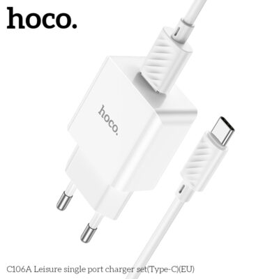 Bộ sạc Hoco C140A Lightning (EU) - Ảnh 3