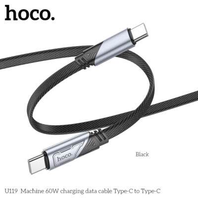 Cáp dữ liệu sạc Hoco 60W U119 Type-C sang Type-C - Ảnh 6