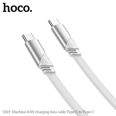 Cáp dữ liệu sạc Hoco 60W U119 Type-C sang Type-C - Ảnh 8