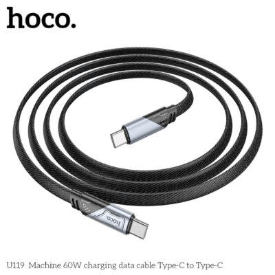 Cáp dữ liệu sạc Hoco 60W U119 Type-C sang Type-C - Ảnh 9