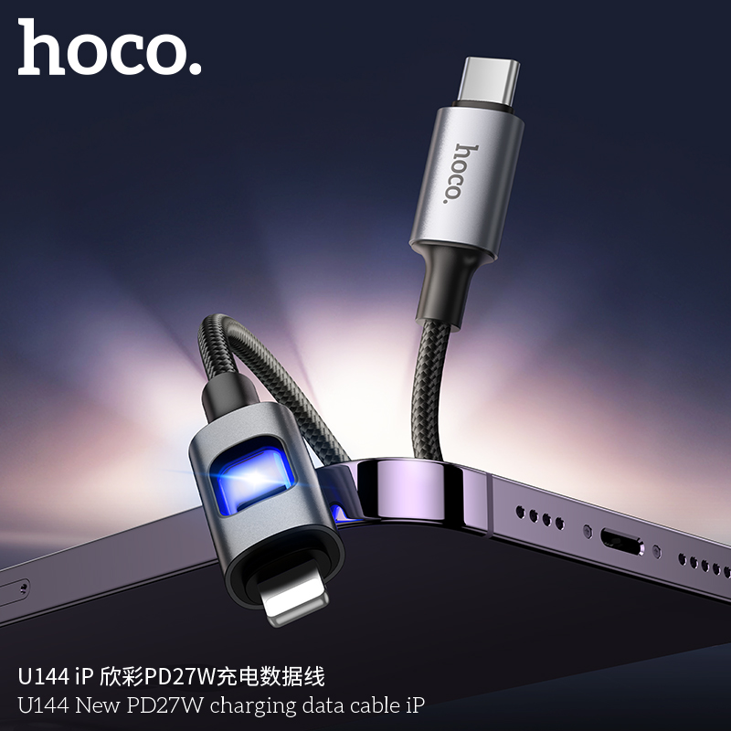 Cáp dữ liệu sạc Hoco U144 PD27W iP - Ảnh 10