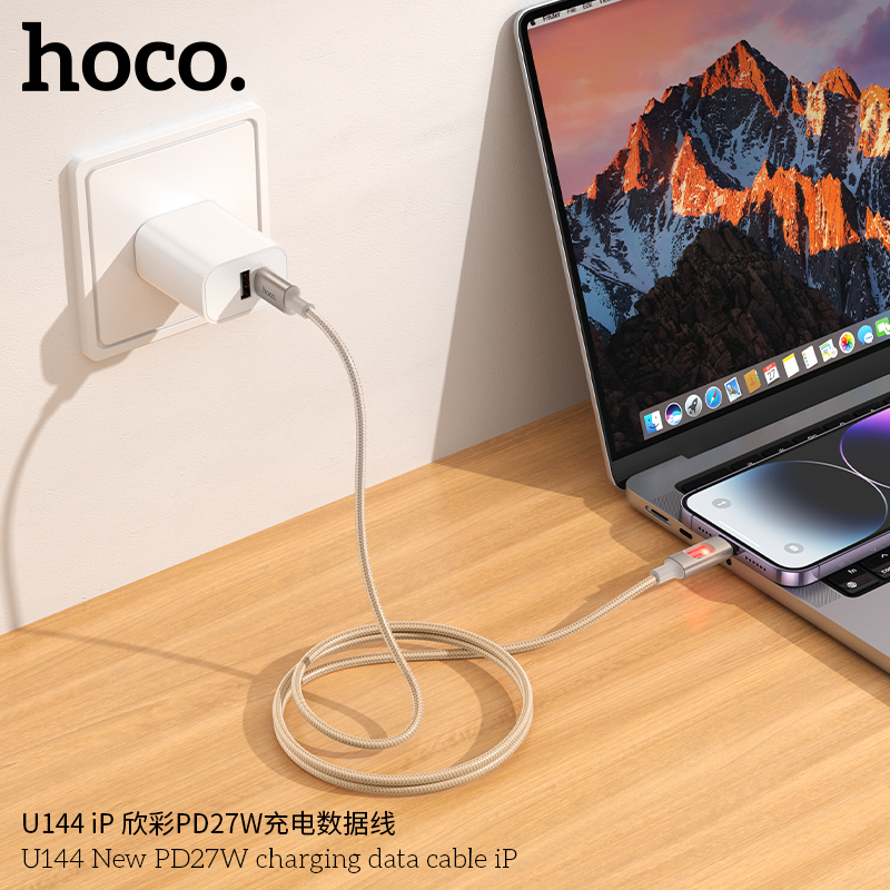 Cáp dữ liệu sạc Hoco U144 PD27W iP - Ảnh 11