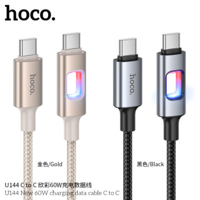 Cáp dữ liệu sạc Hoco U144 mới 60W C đến C Cáp dữ liệu sạc Hoco U144 mới 60W C đến C - Ảnh 4