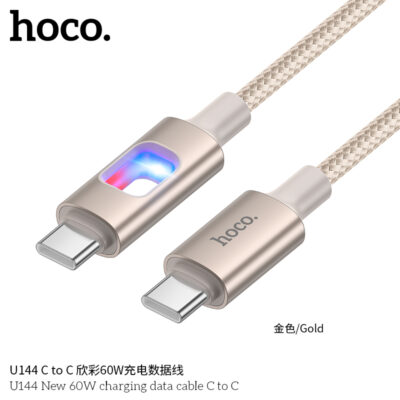 Cáp dữ liệu sạc Hoco U144 mới 60W C đến C Cáp dữ liệu sạc Hoco U144 mới 60W C đến C - Ảnh 5
