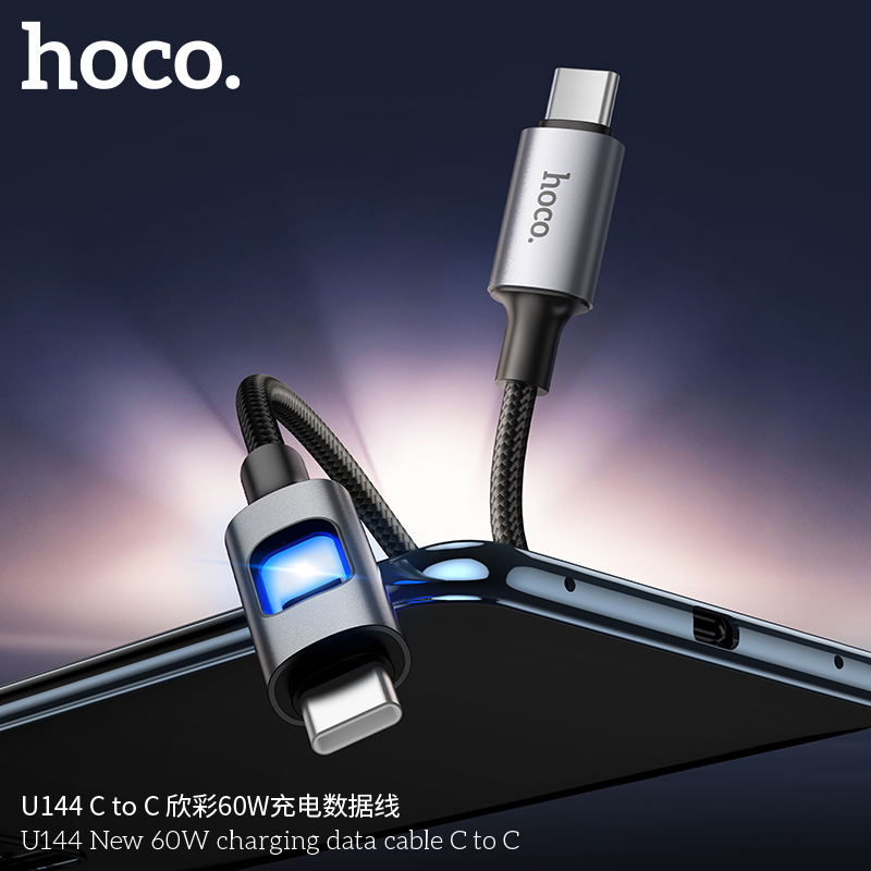 Cáp dữ liệu sạc Hoco U144 mới 60W C đến C - Ảnh 10