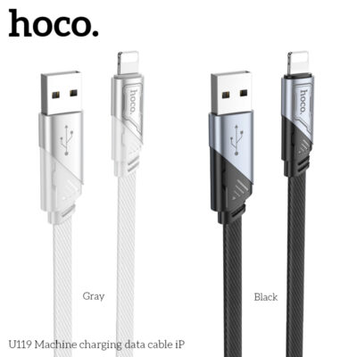 Cáp dữ liệu sạc Hoco U119 2.4A dài 1.2M Cho iP Cáp dữ liệu sạc Hoco U119 2.4A dài 1.2M Cho iP - Ảnh 9