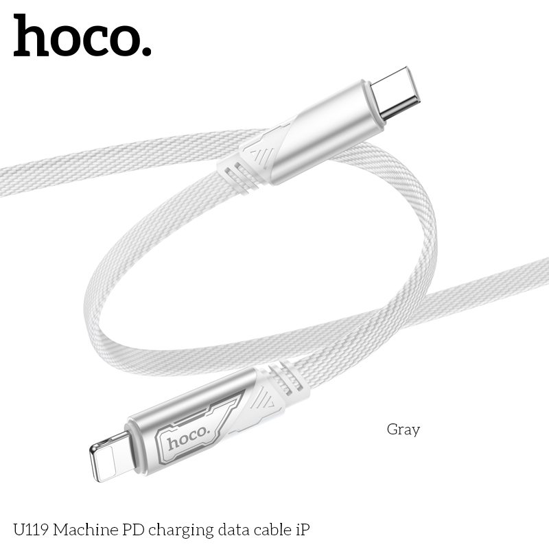 Cáp dữ liệu sạc nhanh Hoco Type-C to IP U119 PD - Ảnh 5