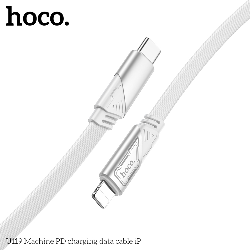 Cáp dữ liệu sạc nhanh Hoco Type-C to IP U119 PD - Ảnh 7