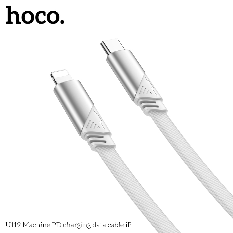Cáp dữ liệu sạc nhanh Hoco Type-C to IP U119 PD - Ảnh 8