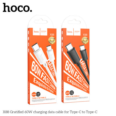 Cáp sạc Hoco X88 Type-C sang Type-C