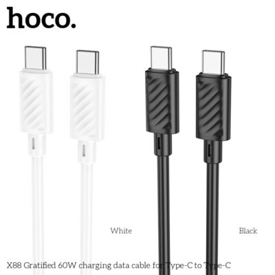 Cáp sạc Hoco X88 Type-C sang Type-C - Ảnh 4