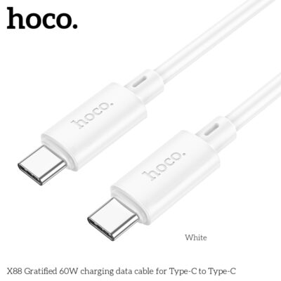 Cáp sạc Hoco X88 Type-C sang Type-C - Ảnh 5