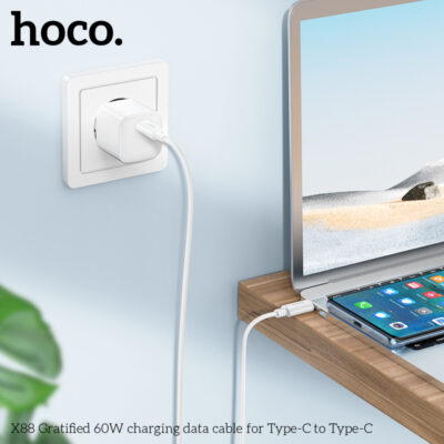 Cáp sạc Hoco X88 Type-C sang Type-C - Ảnh 11