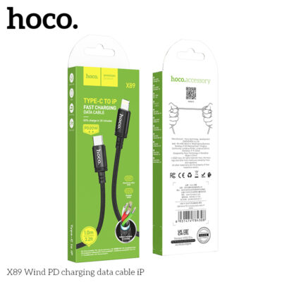 Cáp sạc Hoco X89 Type-C sang IP - Ảnh 3