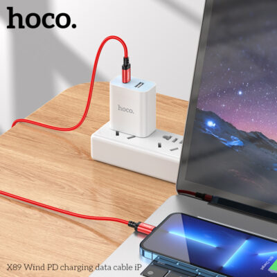 Cáp sạc Hoco X89 Type-C sang IP - Ảnh 11