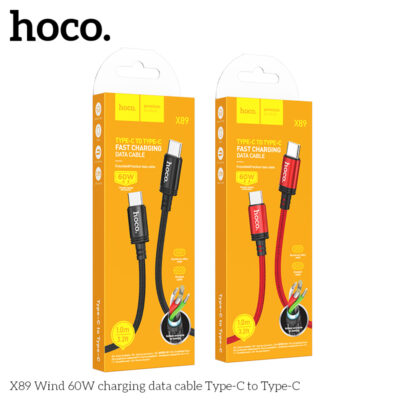 Cáp sạc Hoco X89 Type-C sang Type-C
