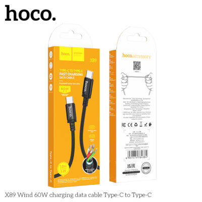 Cáp sạc Hoco X89 Type-C sang Type-C - Ảnh 3